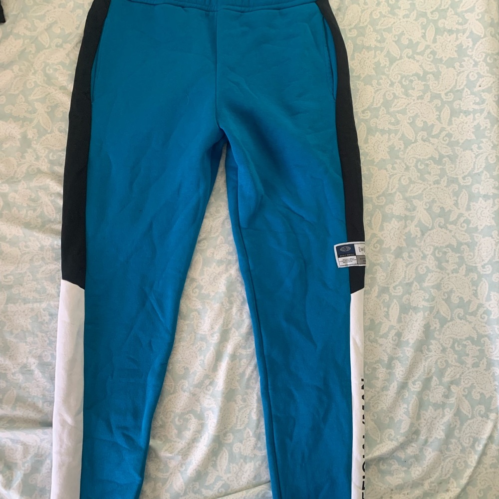 Boohoo man collection blue sweatpants